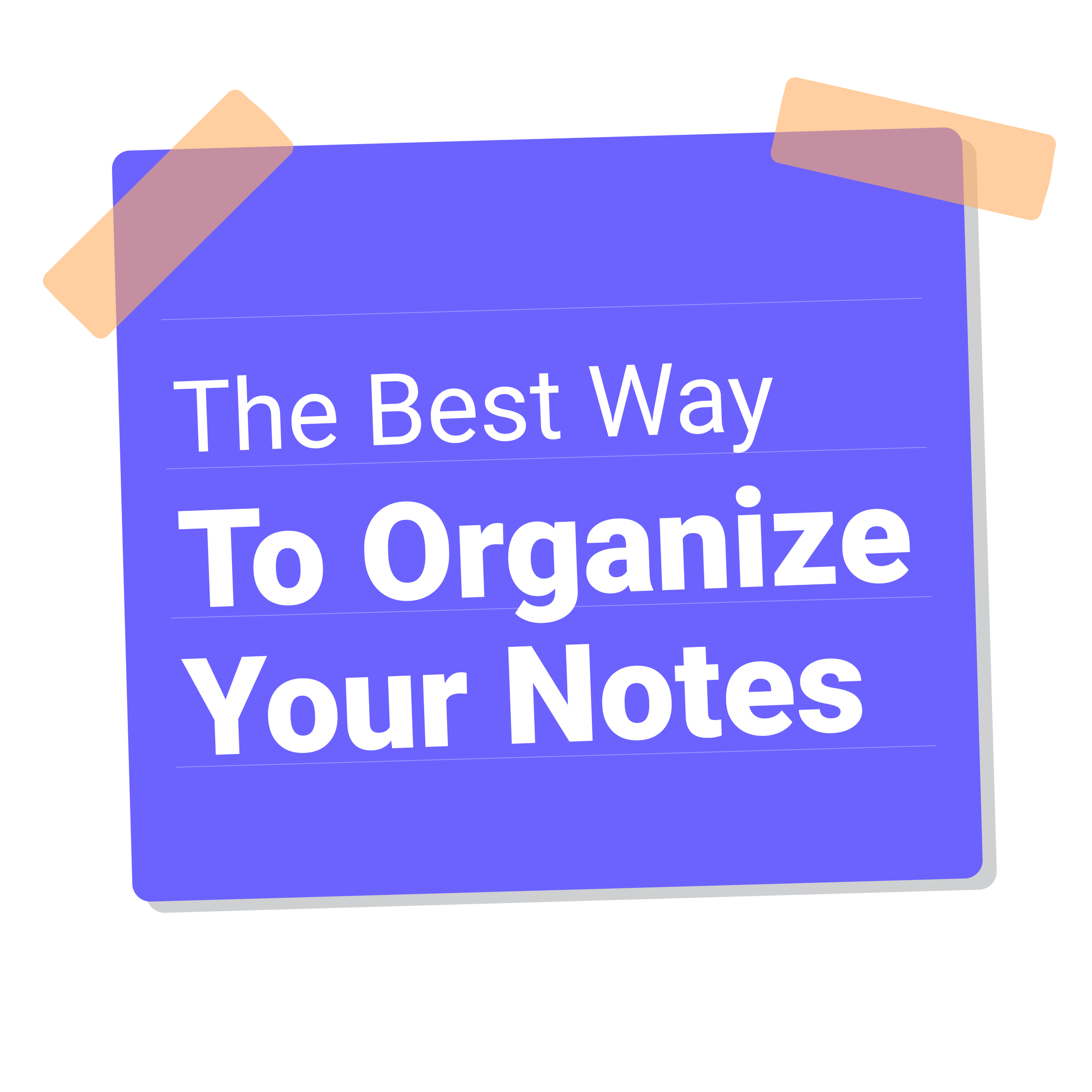 Πως να οργανώσεις τις σημειώσεις σου