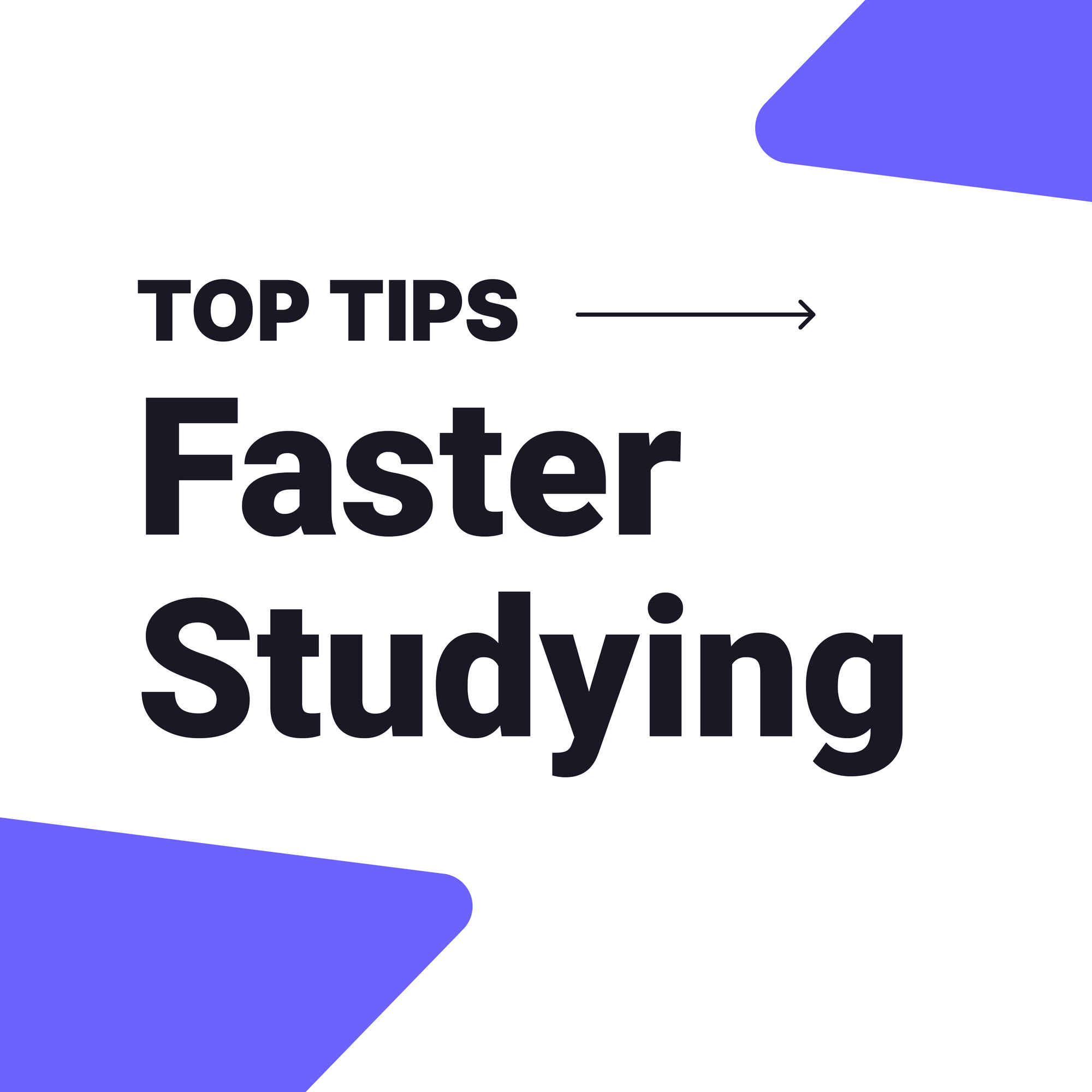 How to Speed Study